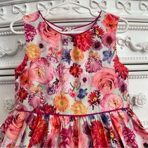 Florabelle Bright beautiful pixie fairy dress 5t dressy pink orange white